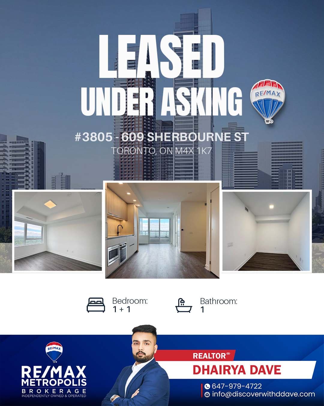 609 Sherbourne Street 3805